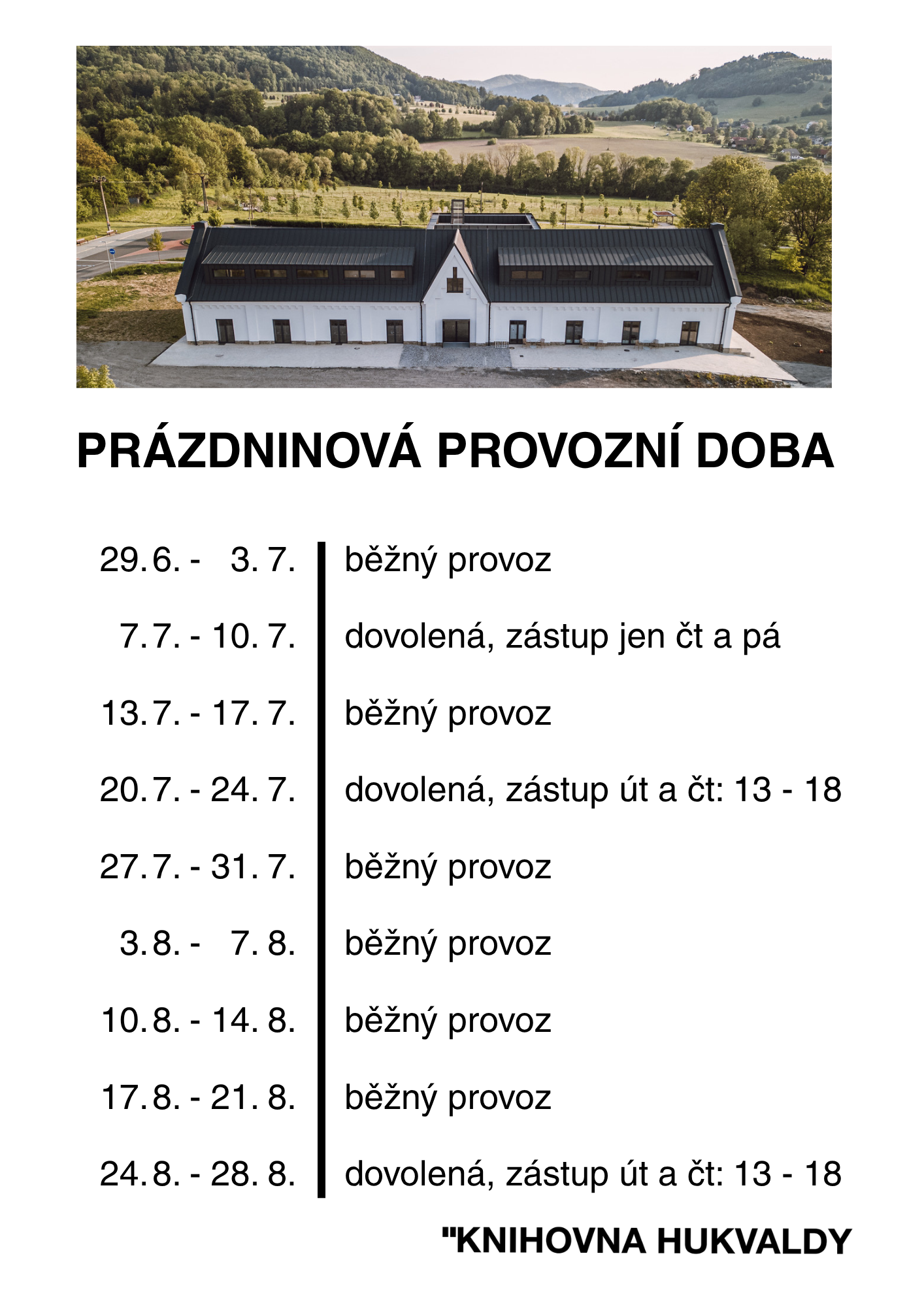 PRÁZDNINOVÁ_PROVOZNÍ_DOBA image PRÁZDNINOVÁ PROVOZNÍ DOBA